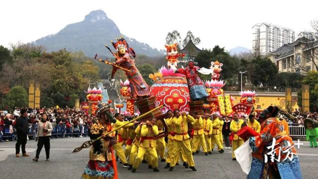 千年民俗巡游。連州融媒 供圖