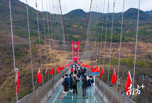 擎天玻璃橋。